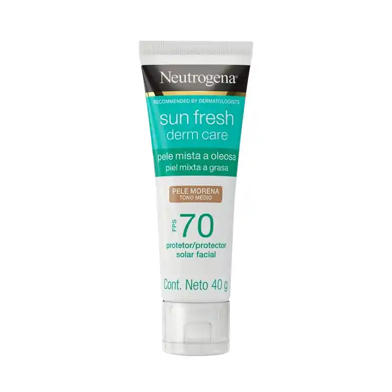 Neutrogena Protector Solar Facial Sun Fresh Tono Medio Fps 70