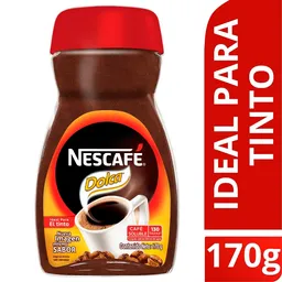 Café instantaneo NESCAFÉ® Dolca frasco x 170g