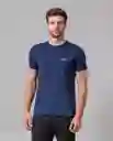 Camiseta Hombre Azul XL 100G100_AZU193928 Rifle