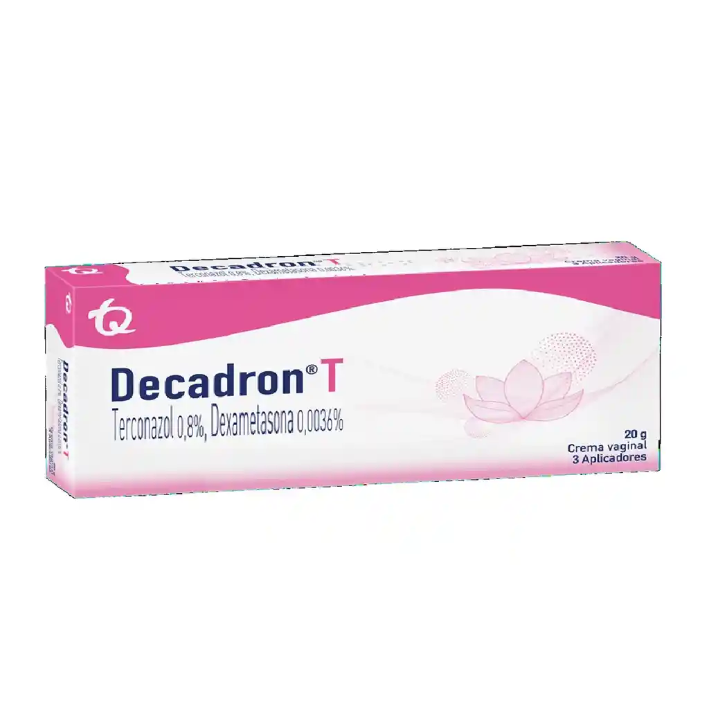 Decadron T Dexametasona/terconazol 0.0036/0.8 % Crema Vaginal + 3 Aplicadores