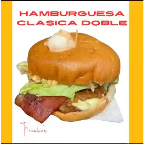 Hamburguesa Clasica Doble