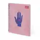 Scribe Cuaderno Argollado Medio Cuadriculado 80 Hojas