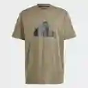 Adidas Camiseta Fi Bos T Hombre Verde S