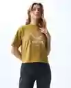 Camiseta Mujer Verde Talla XS 601G002_VER170836 Americanino