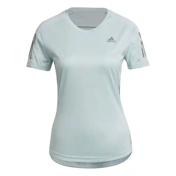 Adidas Camiseta Own The Run Tee Para Mujer Azul T.L Ref: H30046