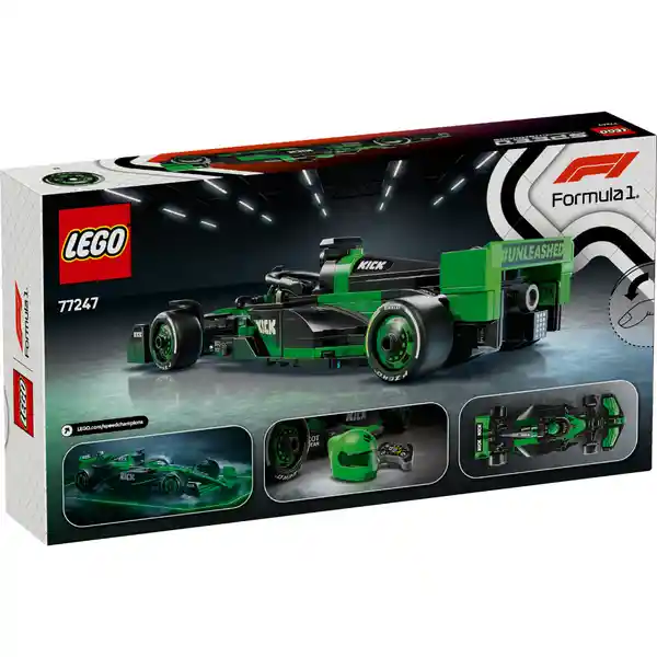 Lego Set de Construcción Coche Carreras Kick Sauber F1 Team C44