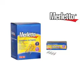 Clips Plateados Merletto