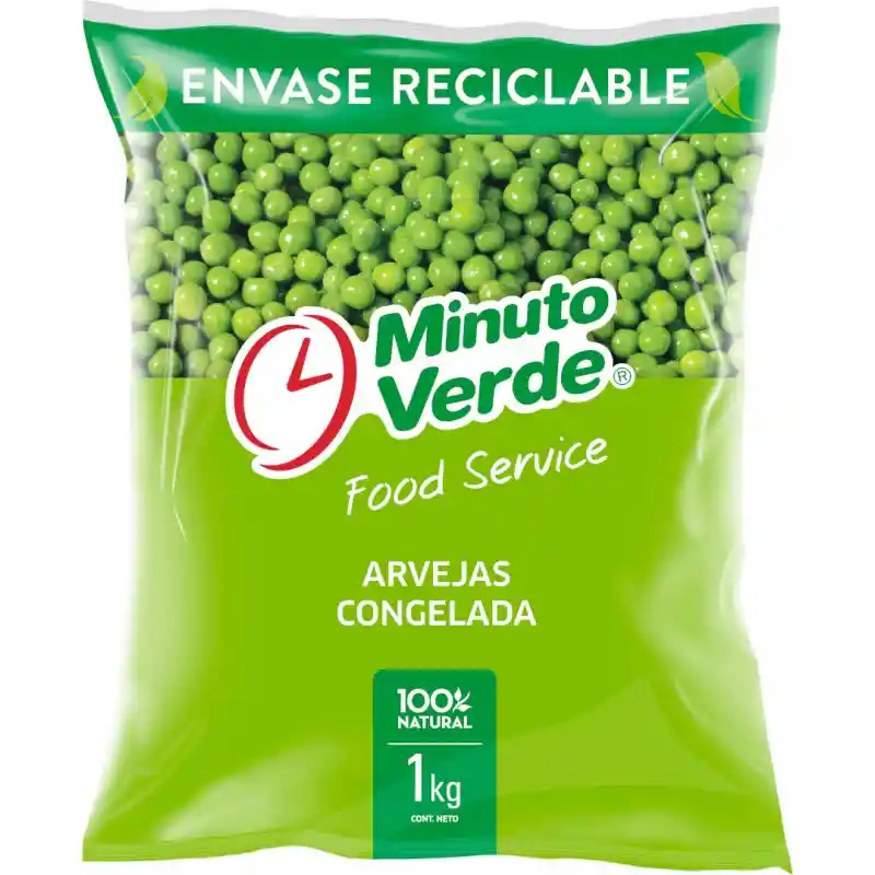 Minuto Verde Arvejas Congeladas