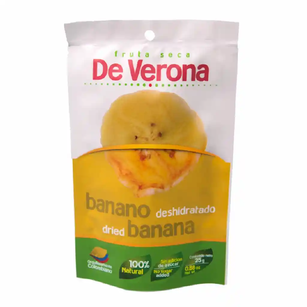 Fruta Seca Banano Bolsa