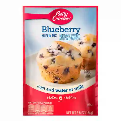 Betty Crocker Mezcla para Muffin Mix Blueberry