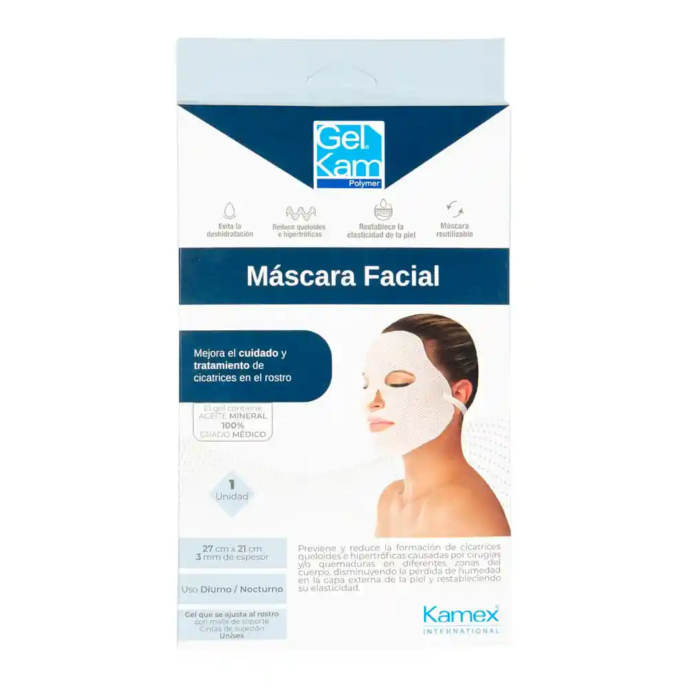 Mascarilla Facial Kamex Gel Polimero