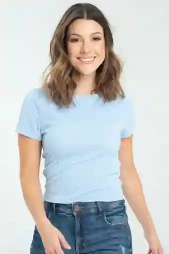 Top Camille Color Azul Claro Talla M Ragged