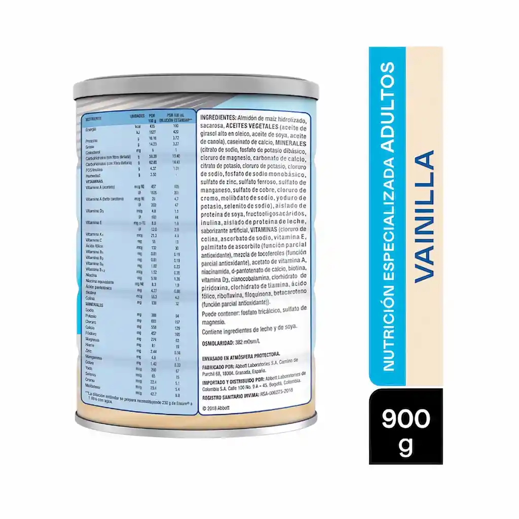 Ensure Suplemento Fos Vainilla