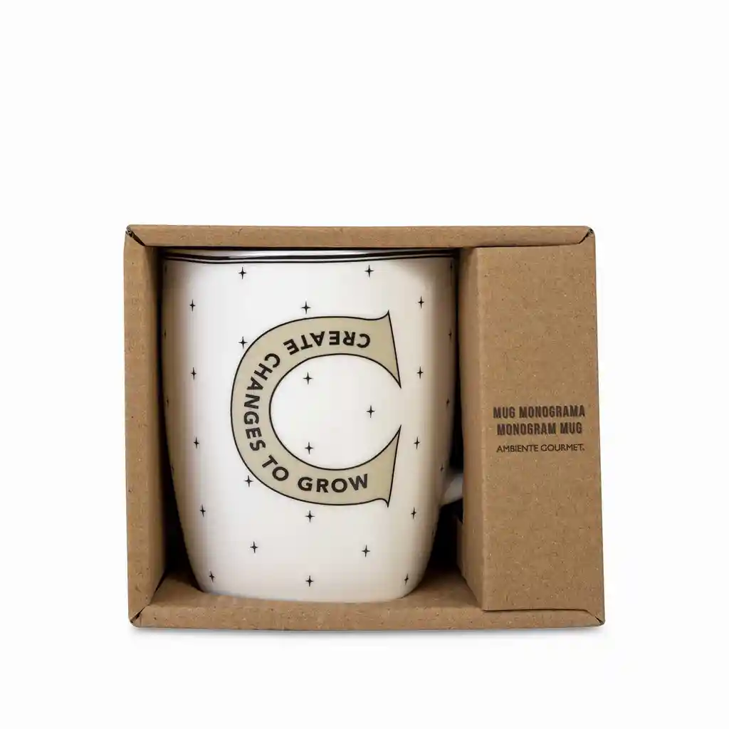 Ambiente Gourmet Mug Monogram 23717