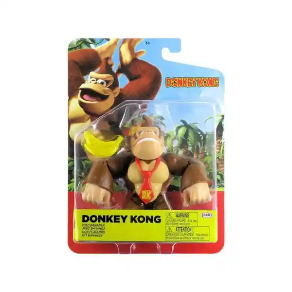 Figura Nintendo Donkey Kong 4 Pulgadas