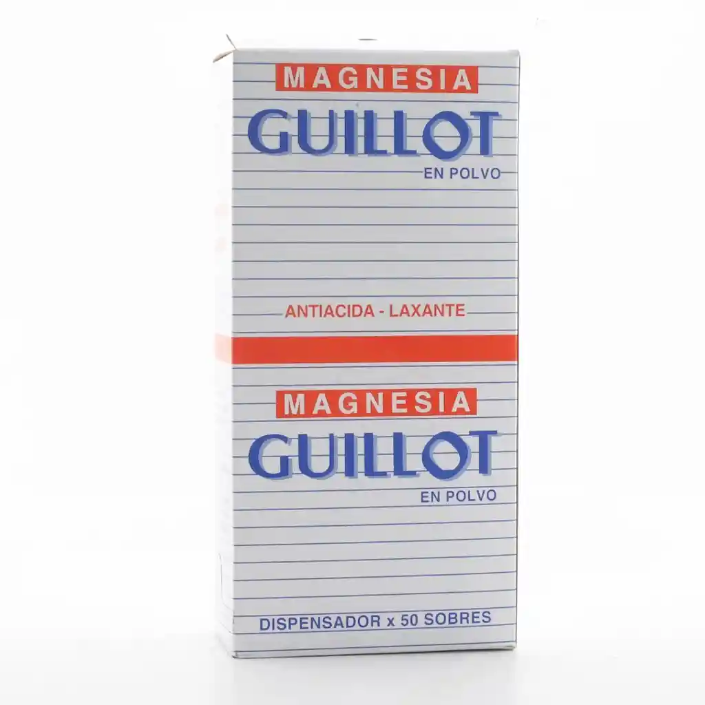Magnesia Guillot Polv Oral Sobres Cj X 50