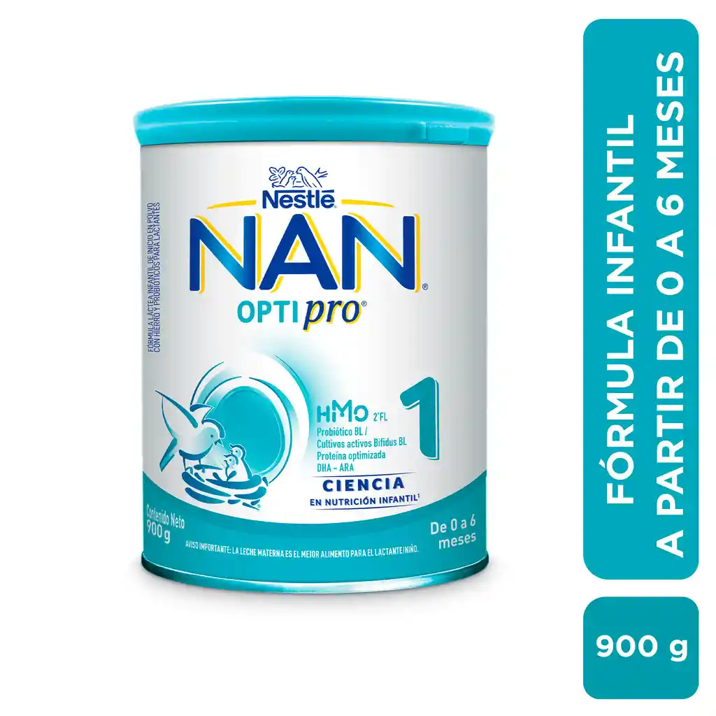 Fórmula infantil NAN OPTIPRO 1 x 900g