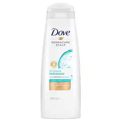 Dove Shampoo Limpieza Hidratante Anticaspa 2 en 1 
