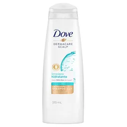 Dove Shampoo Limpieza Hidratante Anticaspa 2 en 1 