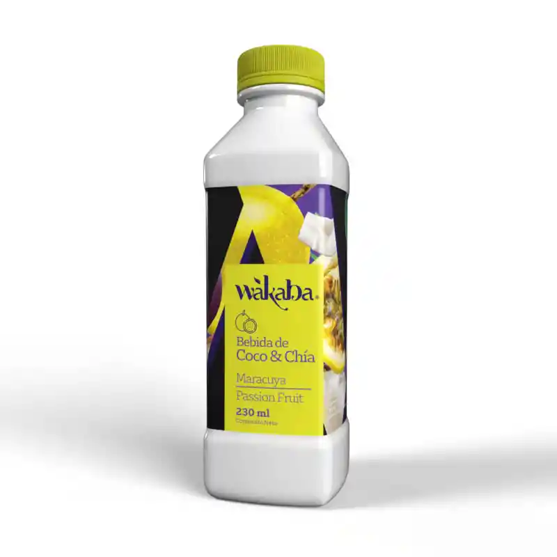 Bebida de Coco-Chia Maracuyá