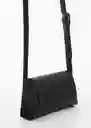 Bolso P Lucer Negro Talla 99 Mujer Mango