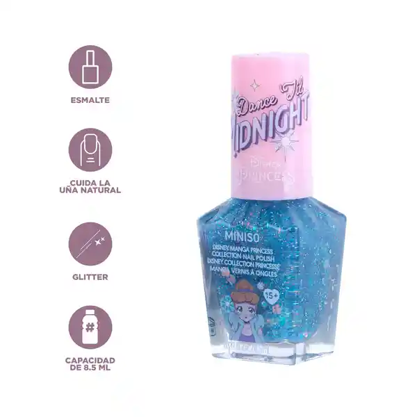 Esmalte de Uñas Serie Disney Manga Princesas 07 Miniso