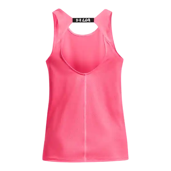 Under Armour Polera Fly by Tank Rosado Para Mujer Talla MD