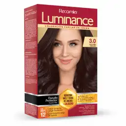 Recamier Luminance Tinte en Crema Tono 3.0 Castaño Oscuro