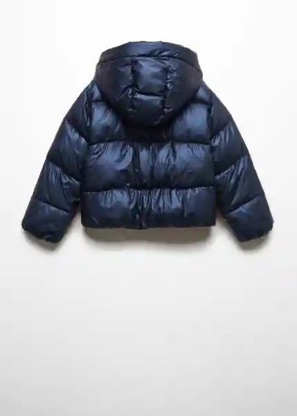 Abrigo Anorak Kate Navy Talla 12 Niña Mango