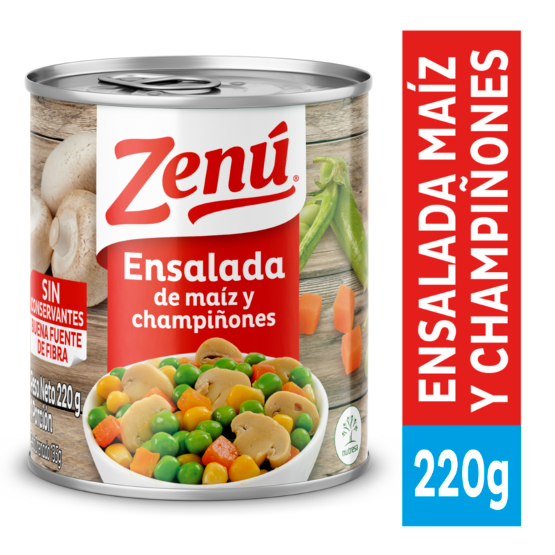 Zenú Ensalada Maíz y Champiñones 220 g