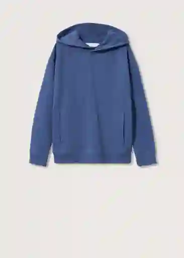 Sudadera Thai Azul Talla 08 Niños Mango