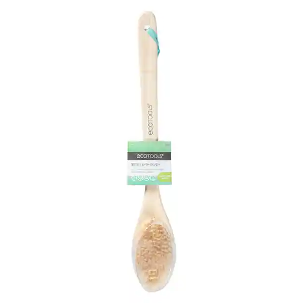 Ecotools Cepillo Para Baño Con Mango Madera