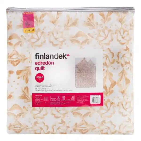 Finlandek Set Cubrelecho 144h Est Agave 45763