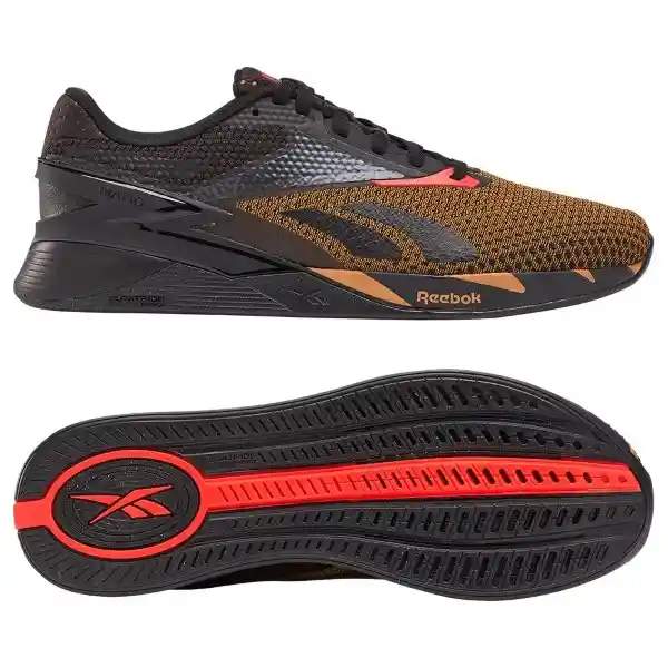 Reebok Tenis Nano X3 Hombre Negro Talla 9.5 Ref: 100033788