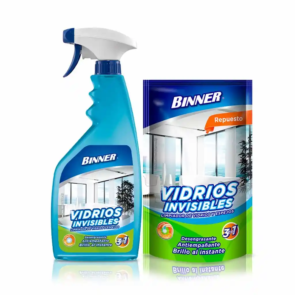 Binner Set Limpiador 3 en 1 700 mL y Doypack 500 mL 201844
