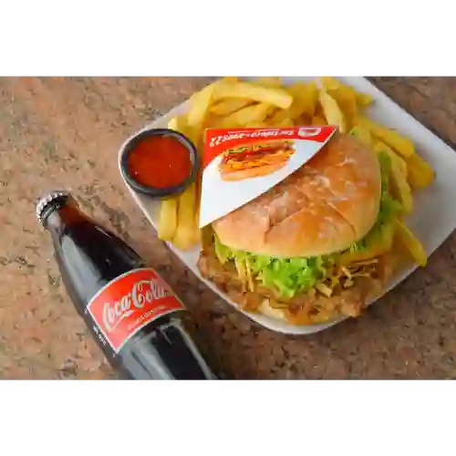 Hamburguesa especial en combo