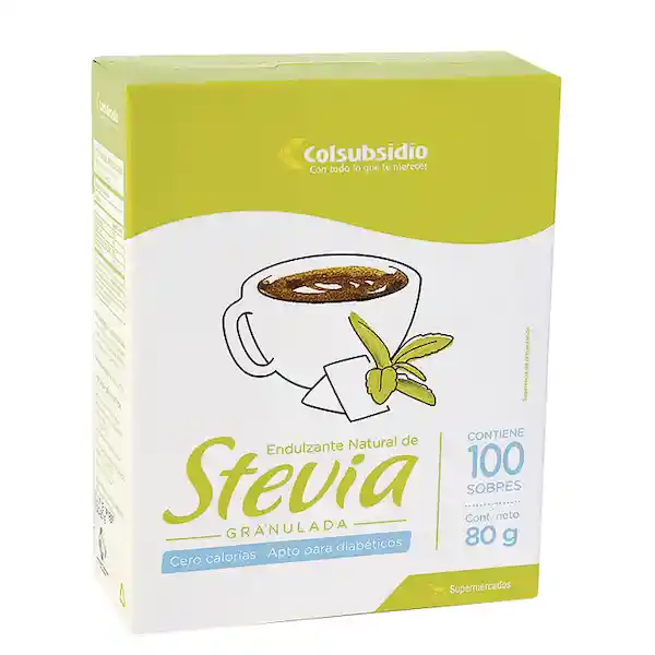 Endulzante Cols Stevia 80g-100sobres