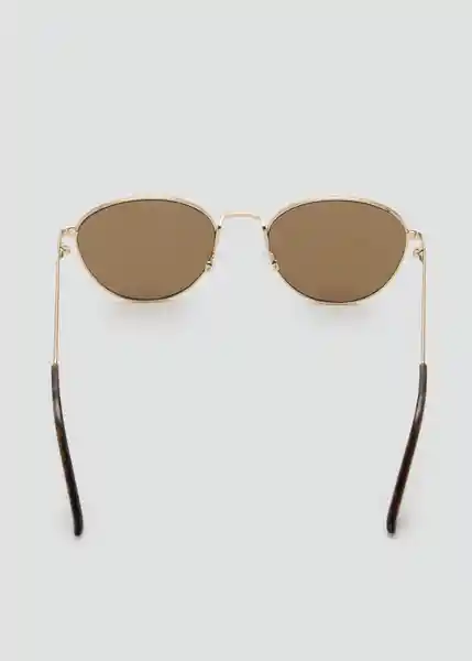 Gafas de Sol Brook Oro Talla 99 Mujer Mango