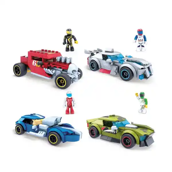 Hot Wheels Juguete Mega Construx Auto Deco