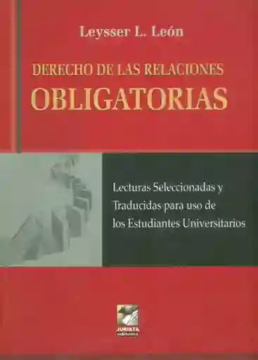 Derecho de Las Relaciones Obligatorias