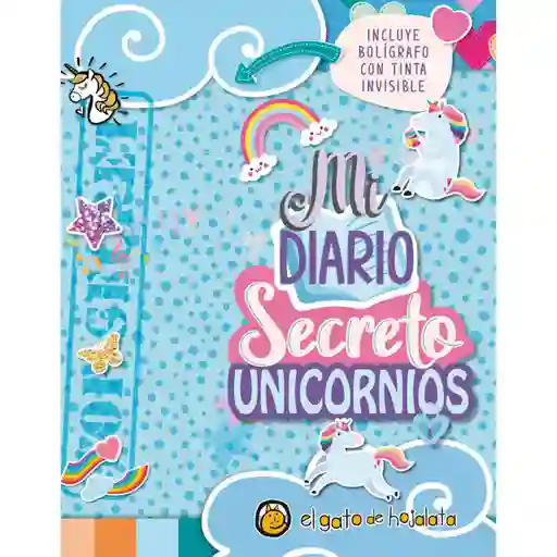 Libro Mi Diario Secreto Unicornio