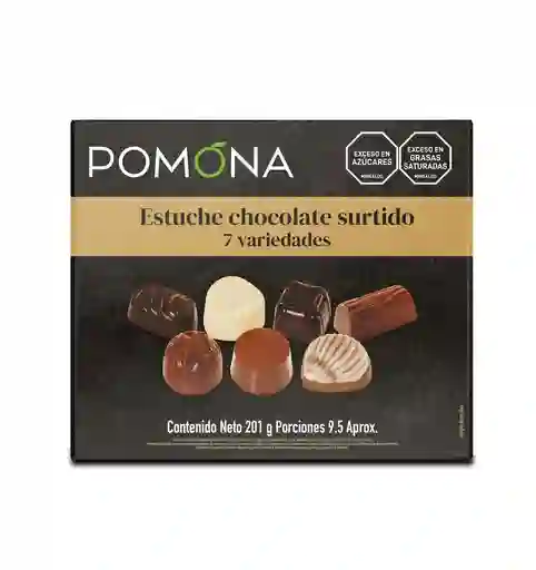 Chocolate Pomona Chocolate Surtido (201 Gr)