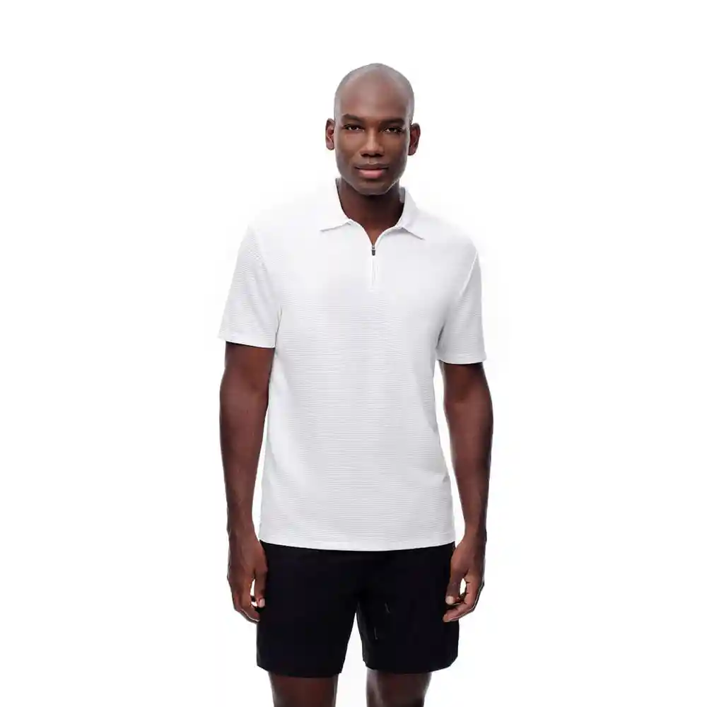 Camiseta Tipo Polo Manga Corta Masculino Fayine Gef