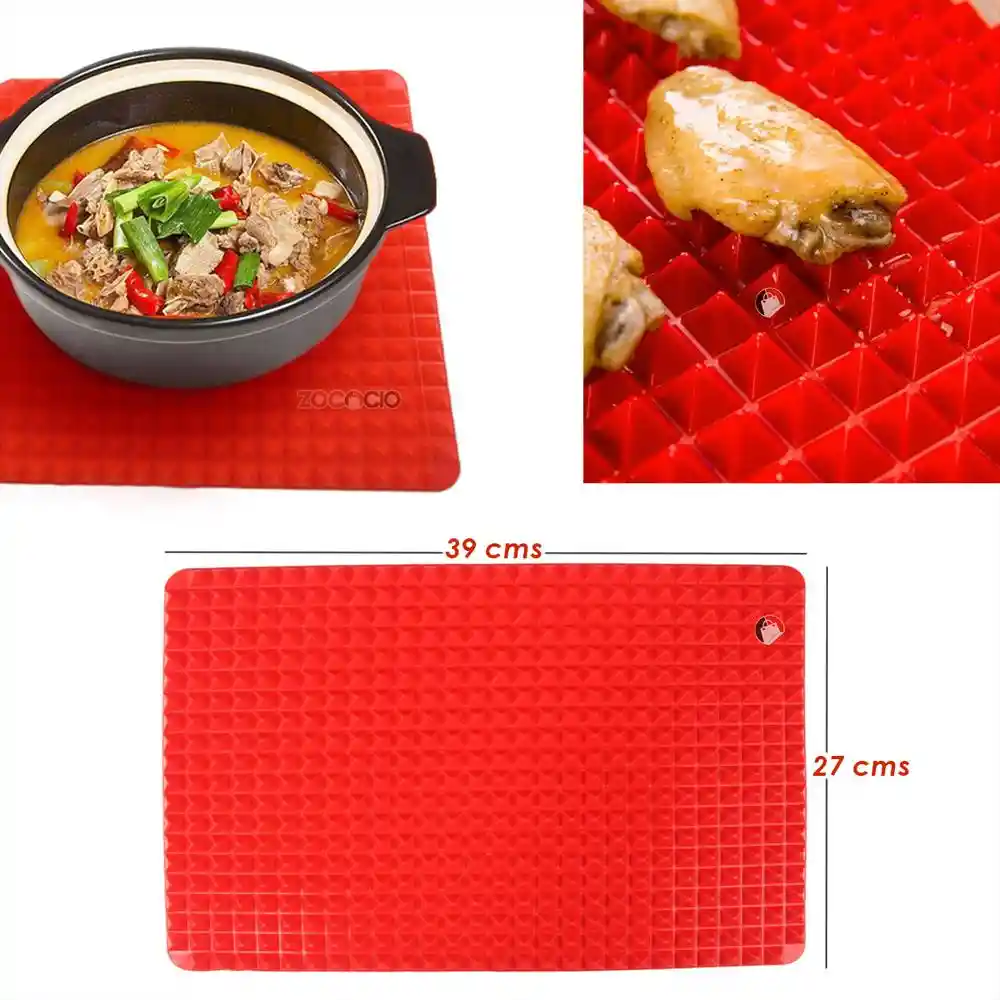 Tapete de Horno Para Cocina en Silicona Antiadherente 40 x 27