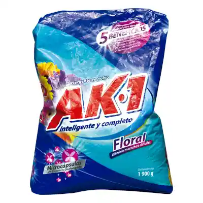 Ak-1 Detergente en Polvo Aroma Floral