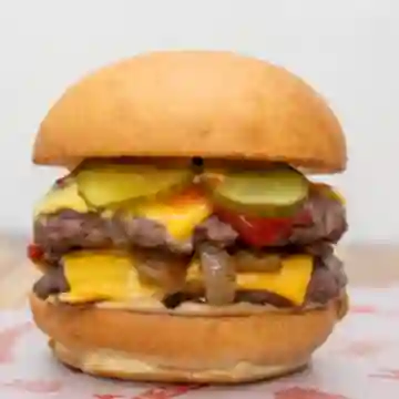 Double Smash Cheeseburger