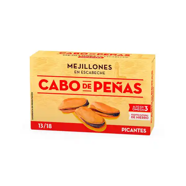 Mejillones Cabo de Penas Escabeche Picantes