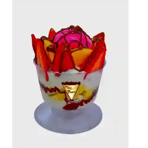 Copa de Frutas, Nutella y Bola de Helado