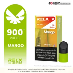Relx Vapeador Pod Recargable Mango 3%