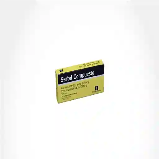 Sertal Compuesto Antiespasmódico (125 mg/ 10 mg)